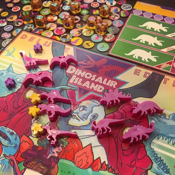board game geek dinosaur island